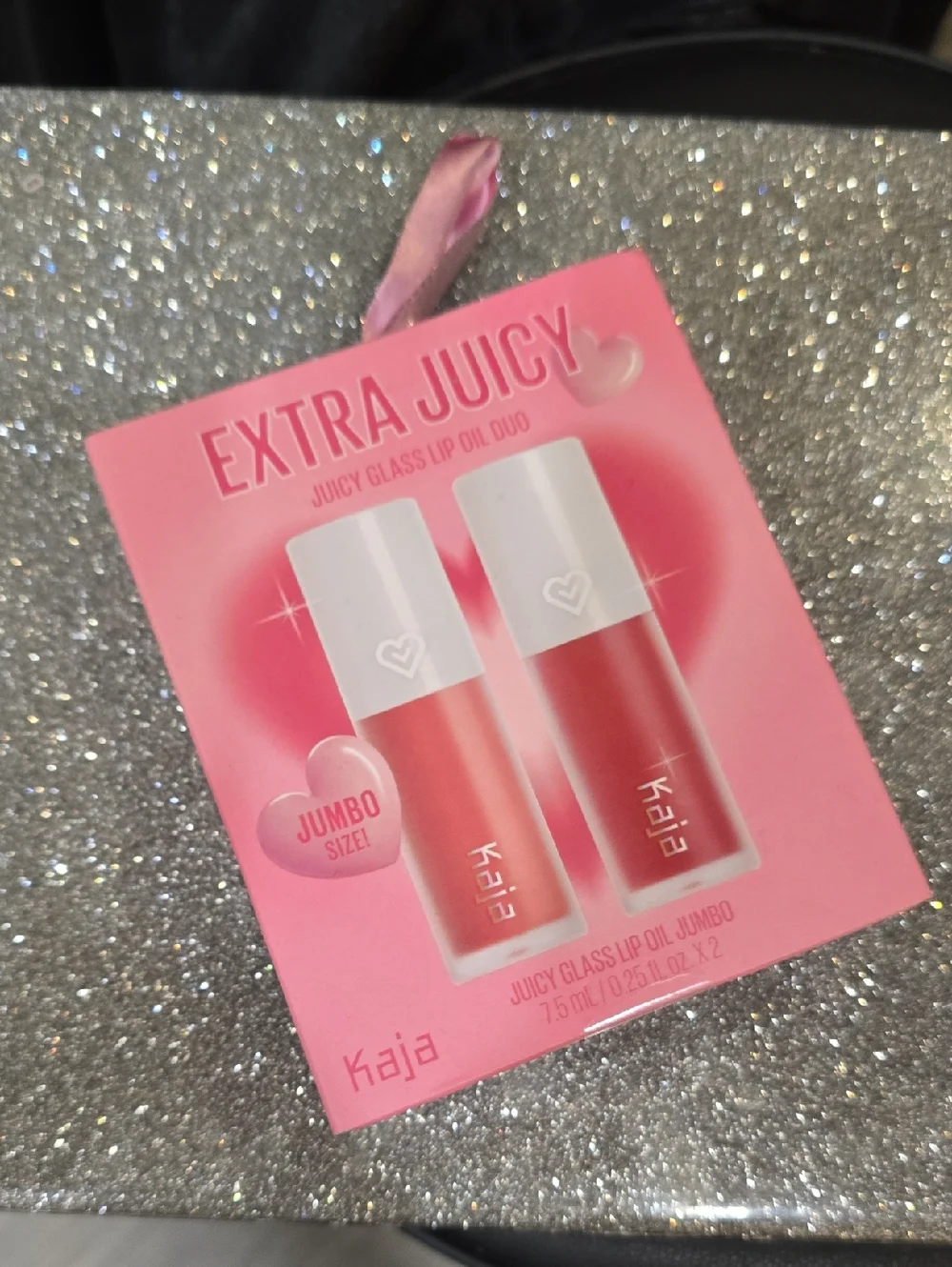 Kaja Extra Juicy Glass Lip Oil Duo